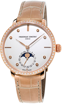 Часы Frederique Constant Slimline Moonphase Manufacture FC-703VD3SD4
